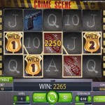 Crime scene videoslot